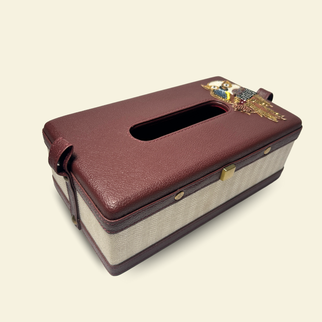 HOOT & HOLLOW FANCY TISSUE BOX