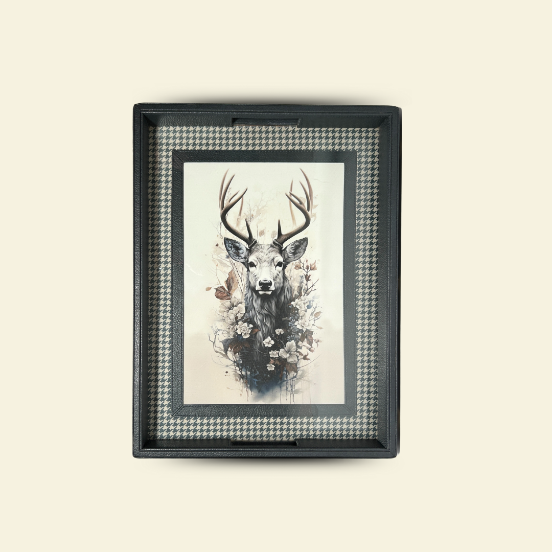 ANTLER BIG BUTLER SERVING TRAY