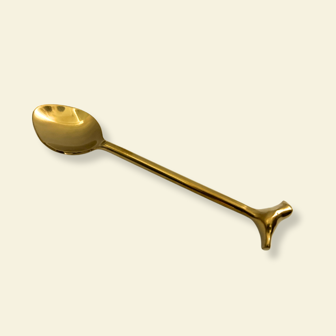 GOLDEN BIRDIE ACCENT SPOON SET