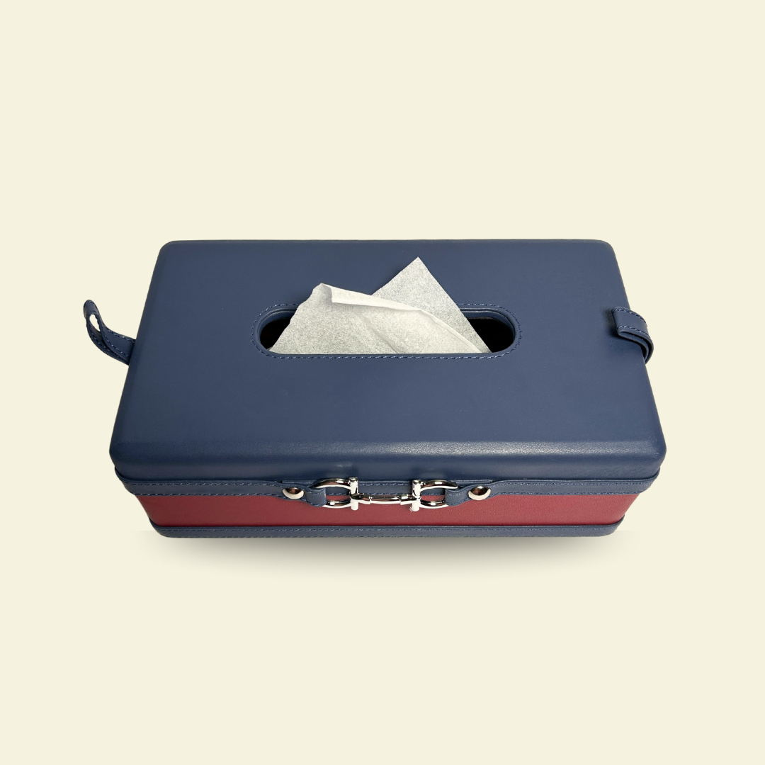 BLUE STALLION TISSUE PAPER BOX