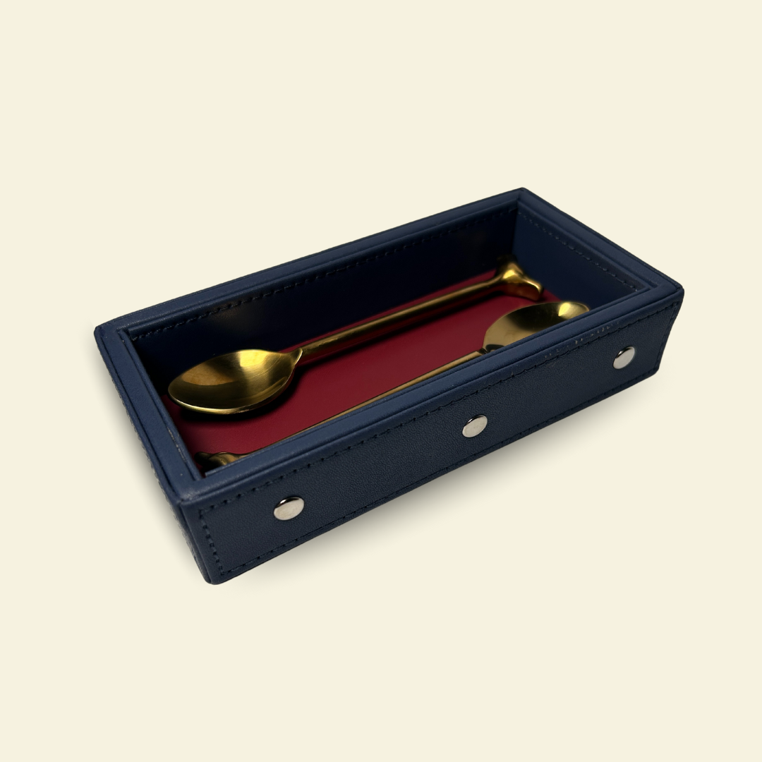 GOLDEN BIRDIE ACCENT SPOON SET