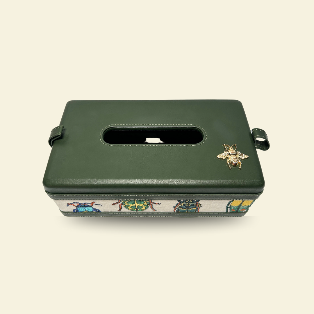 BEETLES LEATHER TISSUE BOX