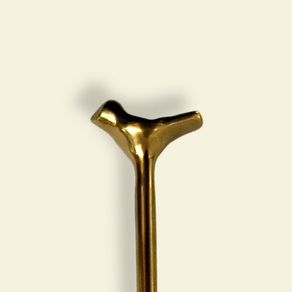 GOLDEN BIRDIE DESSERT FORKS SET