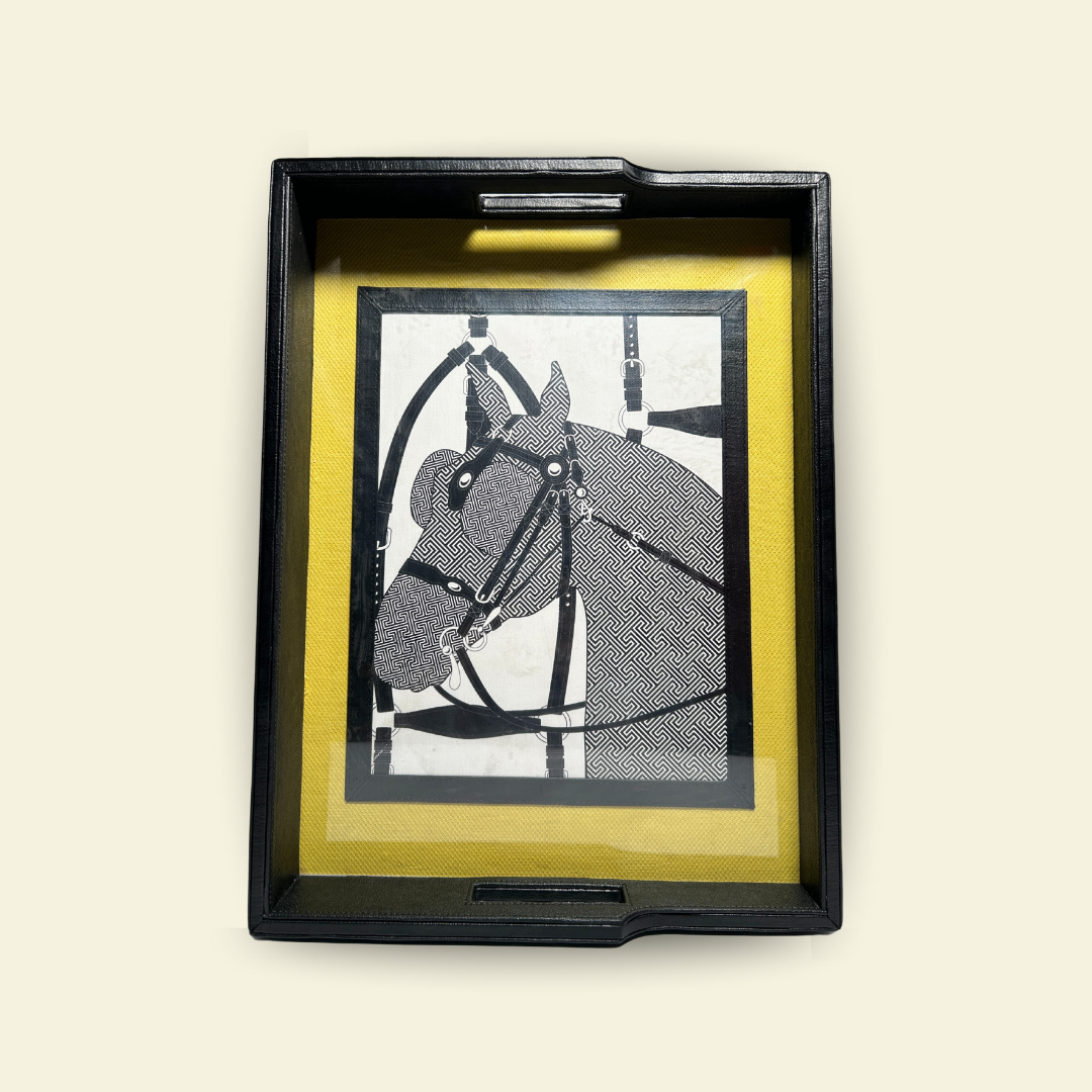 THE SADDLE LUXURY SERVING TRAY (LARGE)
